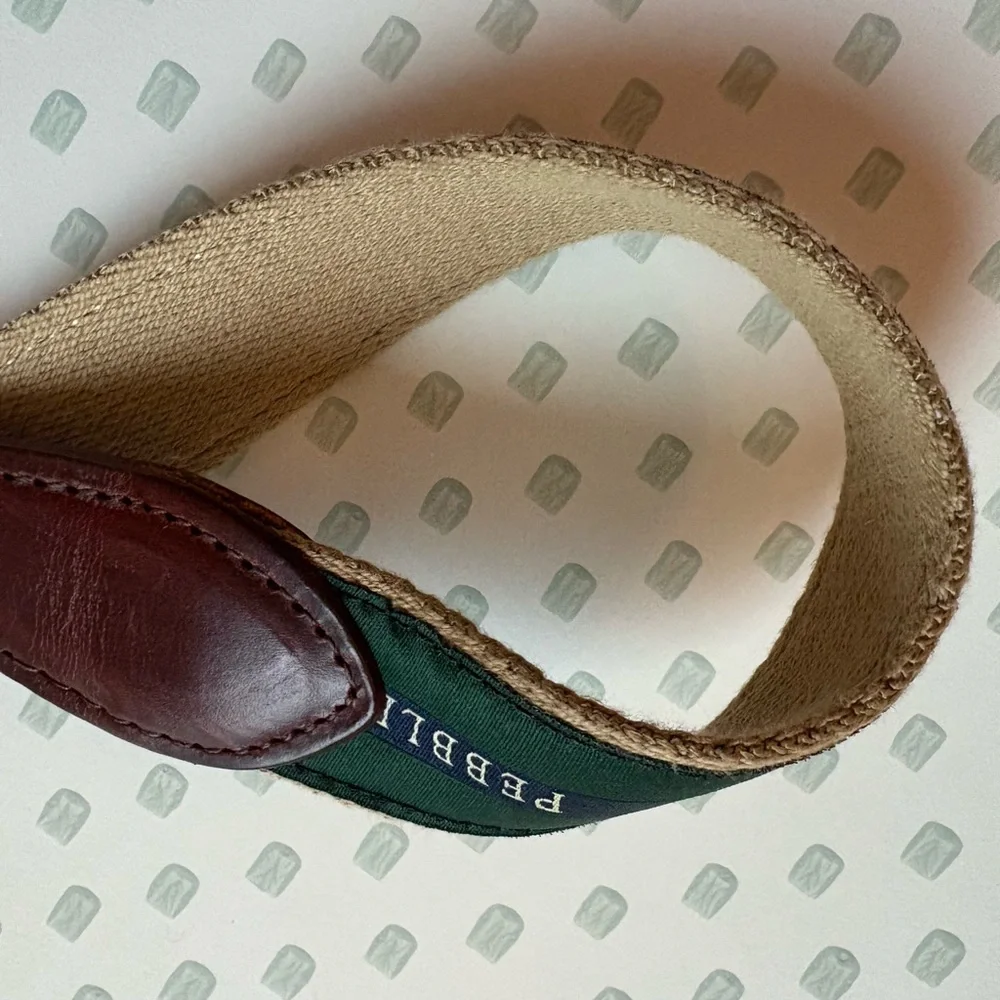 FIRM PRICE Pebble Beach 1919 Golf Belt - Picture 6 of 13